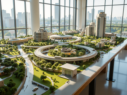青岛西海岸新区城市全景鸟瞰图，现代化建筑群与自然景观和谐融合，展现城市发展活力